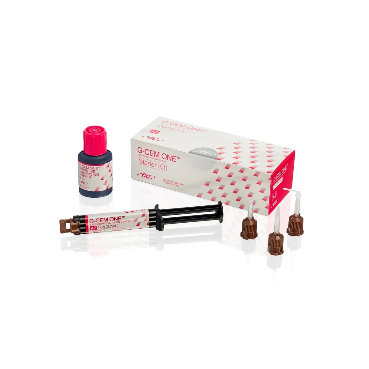 GC G-CEM ONE TRANSLUCENT luting cement, syringe