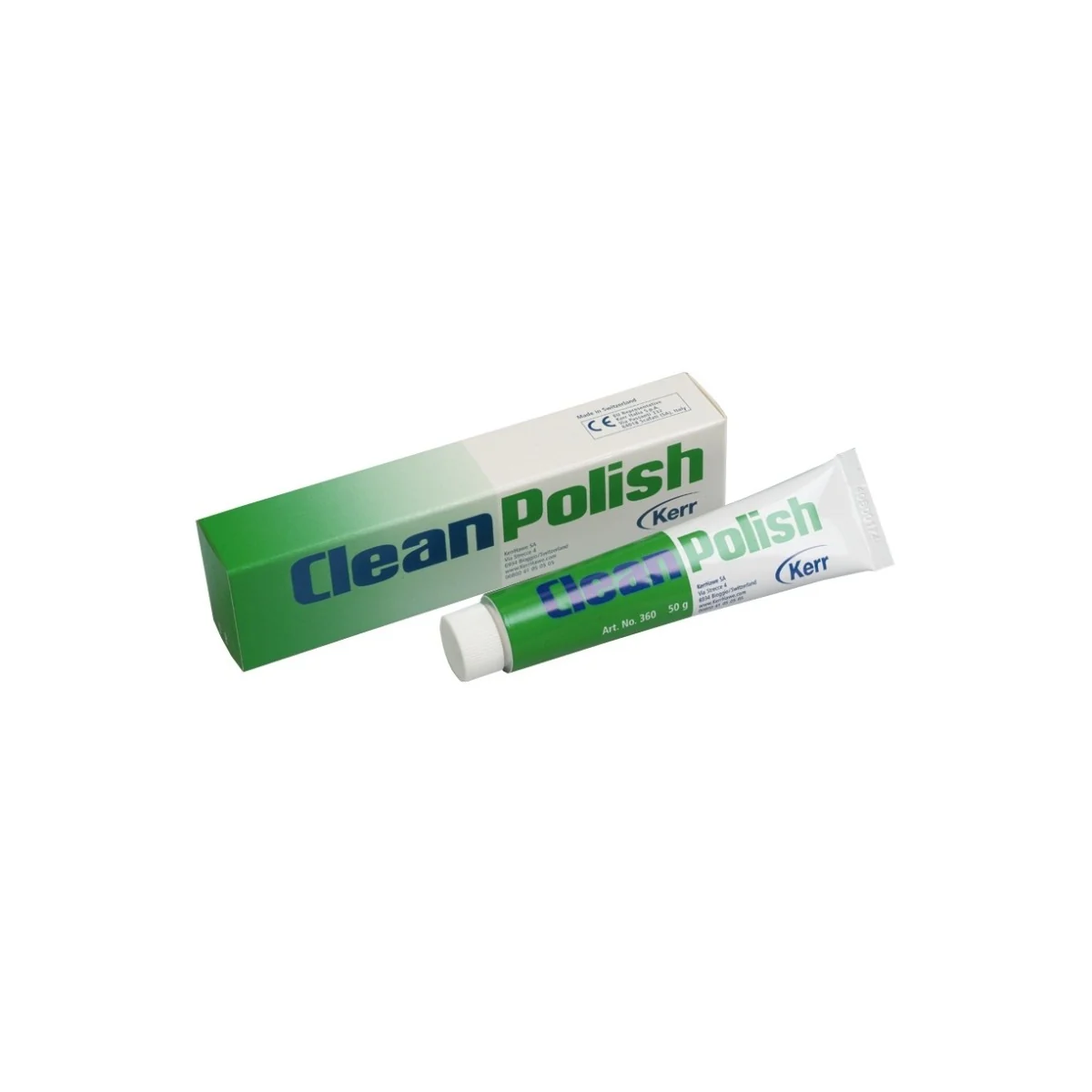 Kerr Cleanpolish — полировочная паста, 50 г, без фтора
