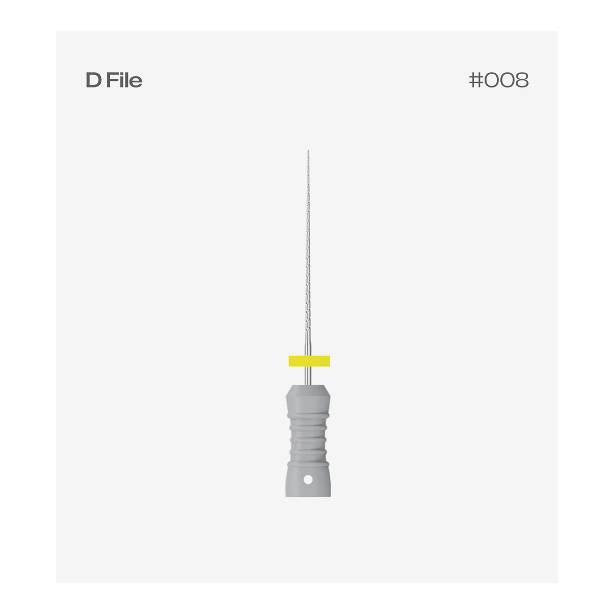 Perfect Dental D Files 25mm · #08, #10, #15 · 6pcs/pack