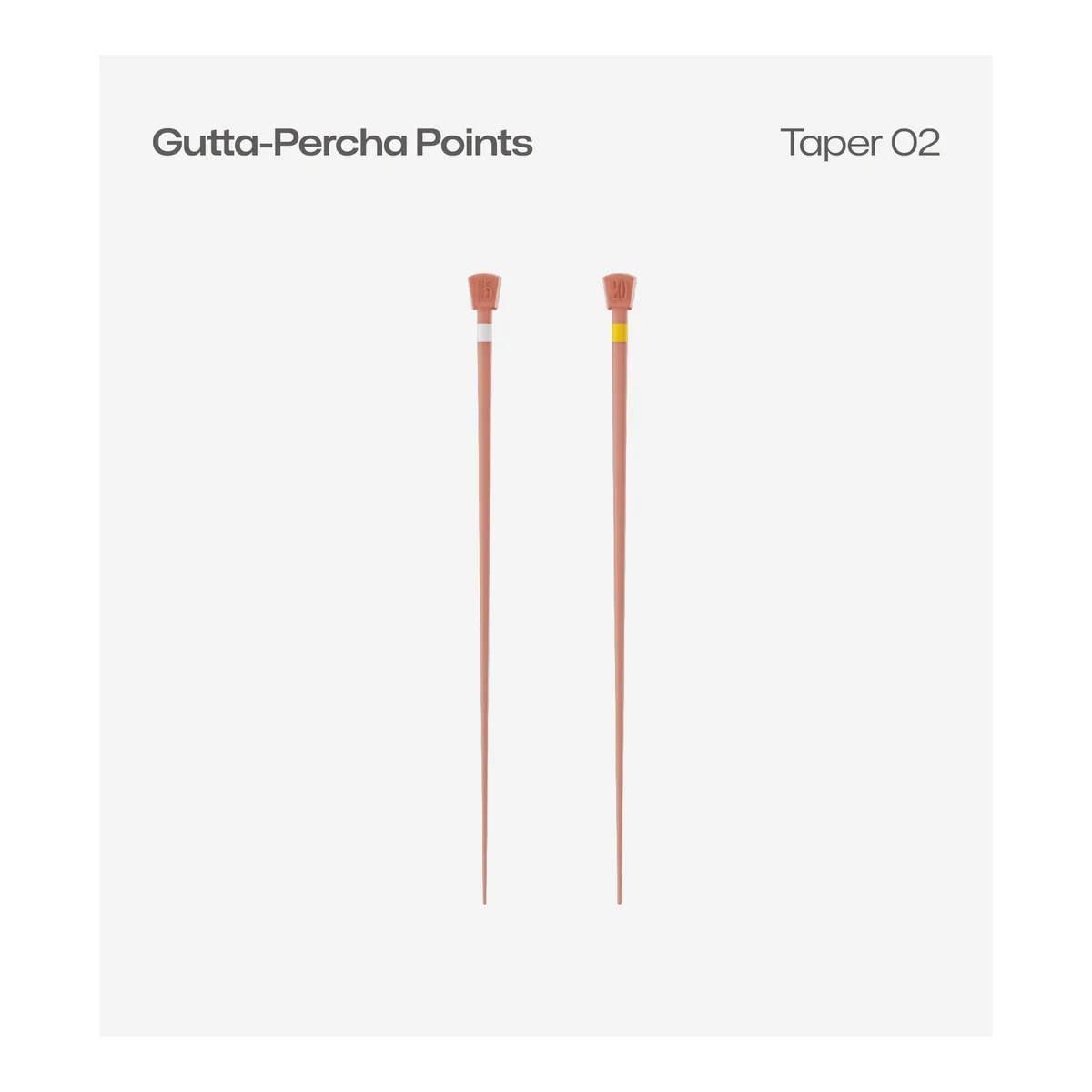 Perfect Dental Gutta Percha Points #20/.02 · 120pcs/pack